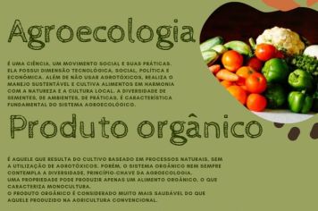 AGROECOLOGIA E PRODUTO ORGÂNICO