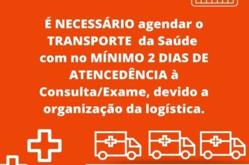 Agendamento de Transporte da Saúde