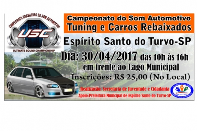 2° Encontro de som automotivo e carros rebaixados, Sede Campestre Taquaral,  Santa Cruz do Sul, February 9 2020