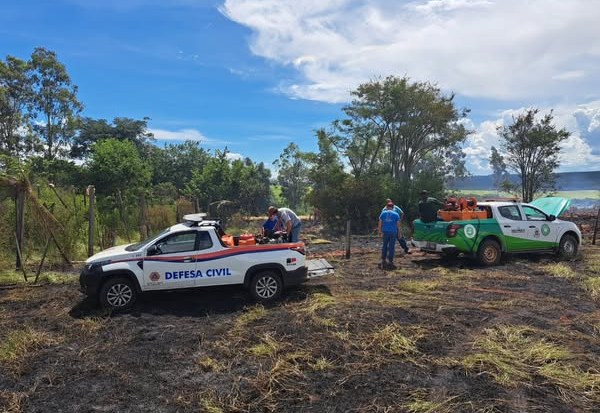 INCENDIO NA AREA RURAL